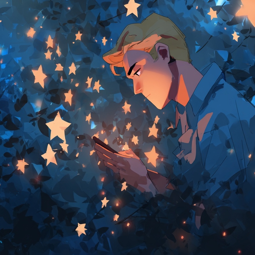 Thoughts of You Under the Stars
